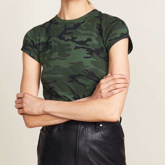 Pam & Gela Camo Basic Tee - Picture 3 of 6